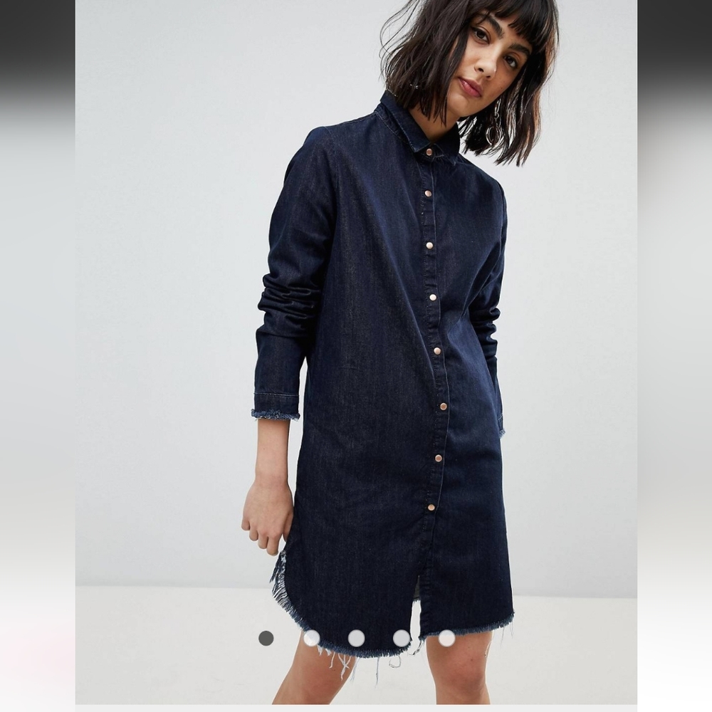 River Island Denim Shirt Dress